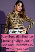 Model Abby Roy Sex With Creampie Private App Hot Video